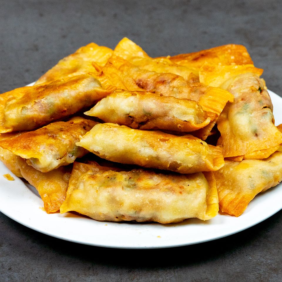Только мука и кипяток! Ничего вкуснее я не ел