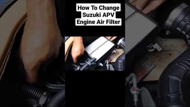 Suzuki APV Air Filter Replacement  How To Change Engine Air Filter
