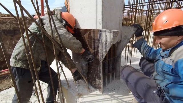 Арматурные муфты Преско для соединения железобетонных колонн в построечных условиях методом обжима смотреть онлайн