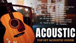 Acoustic English Guitar Cover Songs Relaxing 2021 💖  Acoustic Guitar Love Songs Playlist Of All TIM