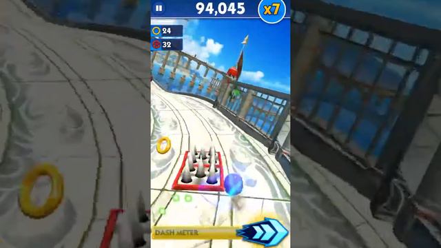 Sonic Dash - 182,378 points with Sonic (x7 multiplier) смотреть онлайн