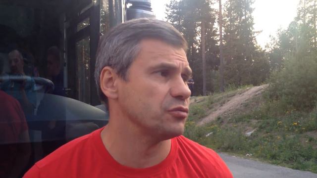 Тренер ЦСКА Дмитрий Квартальнов. Рованиеми, Финляндия.