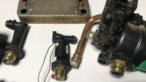 Разбираем Vitopend 100 WH1B. Артикулы деталей. Часть 3.
