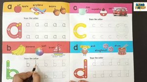 Lowercase abcd Tracing Writing In Preschool || Small abcd Writing For Kids || choti abcd for kids