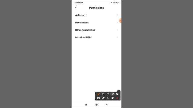 BKash App Storage Permission on Redmi note 8 8Prp