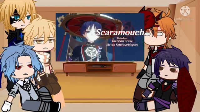 genshin impact react to fatuiharbingers || genshin impact react смотреть онлайн