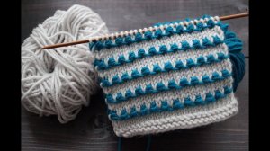 ИНТЕРЕСНЫЙ узор спицами для ДЕТСКИХ вещей| Simple knitting pattern for children