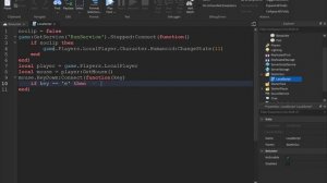 E To Noclip Script Roblox Studio tutorial