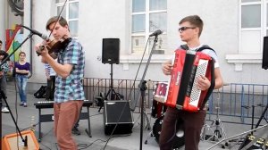Битбокс + Аккордеон + Синт + Скрипка. SoundBrothers. День уличной музыки