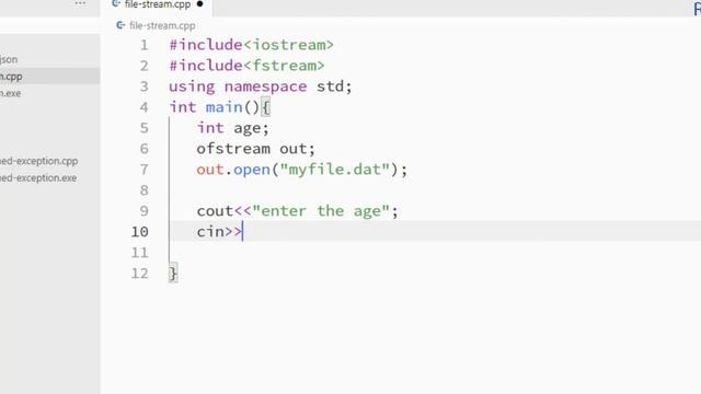 @111 File and Stream in C++ | C++ Programming