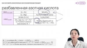 Как составлять окислительно-восстановительные реакции? | ЕГЭ ХИМИЯ 2022 | СОТКА