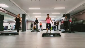 СТЕП АЭРОБИКА ЦЕЛАЯ СВЯЗКА / STEP AEROBICS