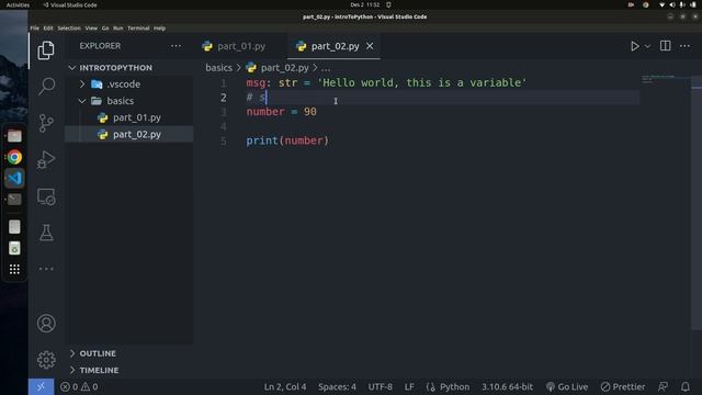 Variables in Python | Python Datatypes| Python Tutorial - Python Full Course 2023