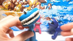 Большая коллекция Радужные Друзья 😬 Rainbow Friends Лепим из пластилина ► Видео Лепка