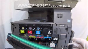 MINOLTA Bizhub c252 c250 Imaging Unit replacement CMYK