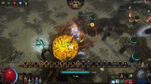 Assasin Self-Cast Discharge 80r AoE 26mil dmg T16 Blight