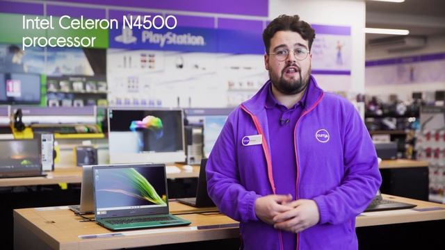 Acer Aspire 1 14" Laptop - Intel® Celeron™, 64 GB eMMC, Blue - Product Overview смотреть онлайн