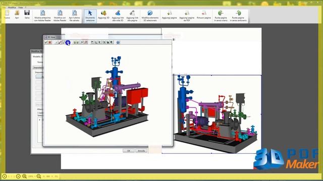 Tutorial 3D PDF Maker for AutoCAD ITA- 5. Modificare la posizione delle viste 3D, il 3D View смотреть онлайн