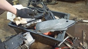 Ремонт глушителя Honda Dio AF 62 Часть 2