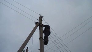 РЭС-Установка заземления на-0,4Кв 001.AVI
