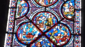 Chartres Notre-Dame Cathedral - Inlaid with glass