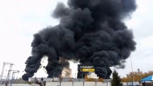 Новосибирск. Пожар на ОбьГЭСе.