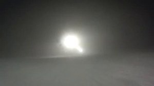 Хибины 2017. Кировск. Ночной спуск