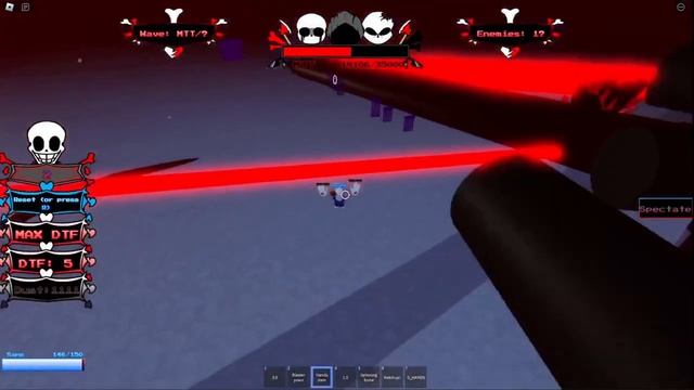 Roblox Sans Funny Boss Rush I Soloing normal rush (fight route) with call of the void sans смотреть онлайн