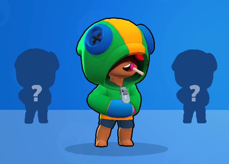 Рисунок леона brawl stars