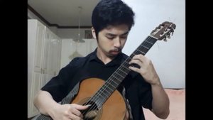 1976 Ryoji Matsuoka M30F Flamenco Guitar (Adios Nonino by A. Piazzolla)