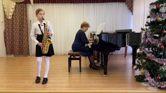 Долженкова Варвара, 10 лет, саксофон смотреть онлайн