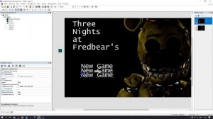 КАК СДЕЛАТЬ СВОЙ ФНАФ (Меню) 01