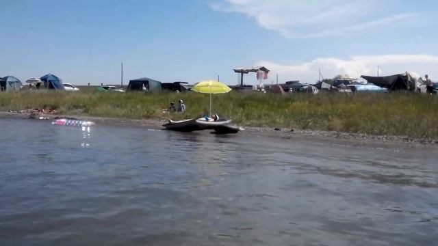 Shira lake in the republic of Khakassia in Siberia. Белё, Хакасия. Волны как на море смотреть онлайн