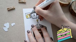 DIY ОТКРЫТКА на ДЕНЬ РОЖДЕНИЯ ПАПЕ своими руками / Как сделать открытку