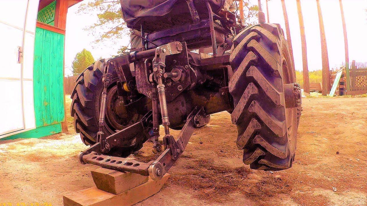 Дела гаражные. Сварка блока и испытания гидравлики самодельного минитрактора. смотреть онлайн