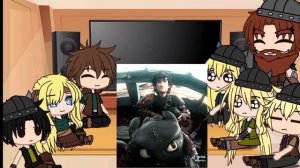 {PAST} HTTYD react to Hiccup and The Dragons | HTTYD X RTTE | GACHA |
