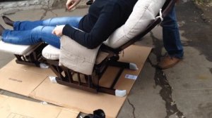 Обзор кресло качалка для кормления Bella Mama Comfort с откидной спинкой