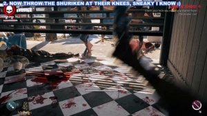 Dead Island 2 - Ninja Challenge - Easy Strategy - Dismember 3 Zombies with one Shuriken Throw