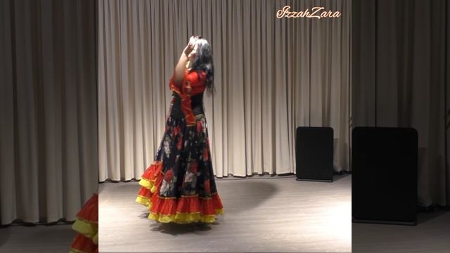 "IzzahZara", Зарина Твердовская, цыганский каскад "Сарэ патря"