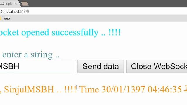 ASP NET Core WebSocket смотреть онлайн