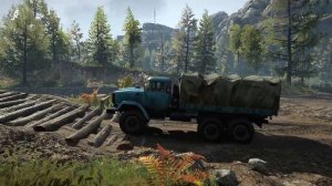 SnowRunner mod - DCB K-133BYAT | Новый грузовик в Сноураннер - DCB K-133BYAT