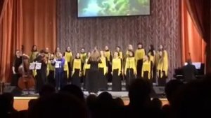 Хор колледжа искусств рук Маргарита ВарфоломееваЧайковский Пока на небе не погас из оперы Орлеанска