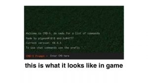 CMD-X admin command script