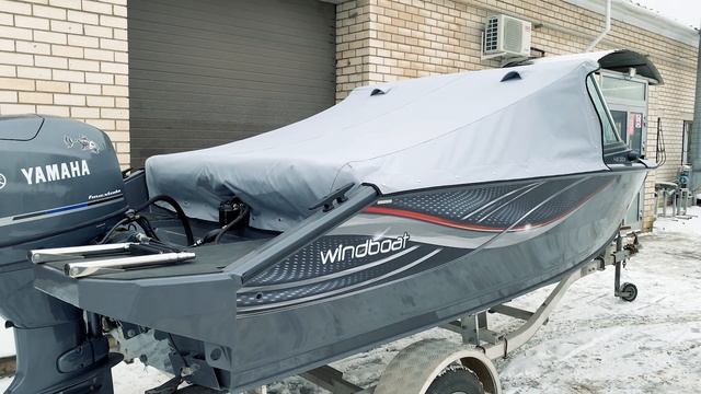 Windboat 4.6 DCX, доработки лодки и отработка лекал тентов смотреть онлайн
