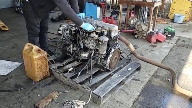 Mercedes OM617.951 Turbodiesel Engine Testing смотреть онлайн