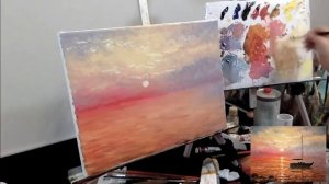 Морской пейзаж маслом. Мастер-класс для начинающих. Татьяна Зубова