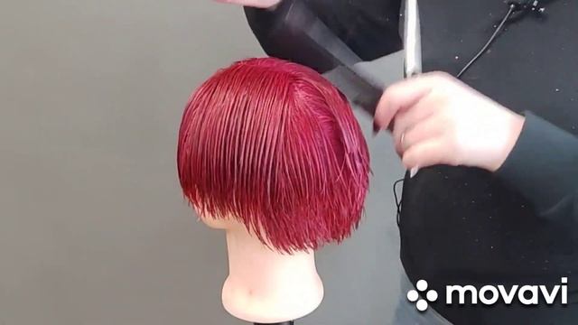 Женская короткая стрижка/Стрижка пошагово/ Видеоурок для начинающих парикмахеров