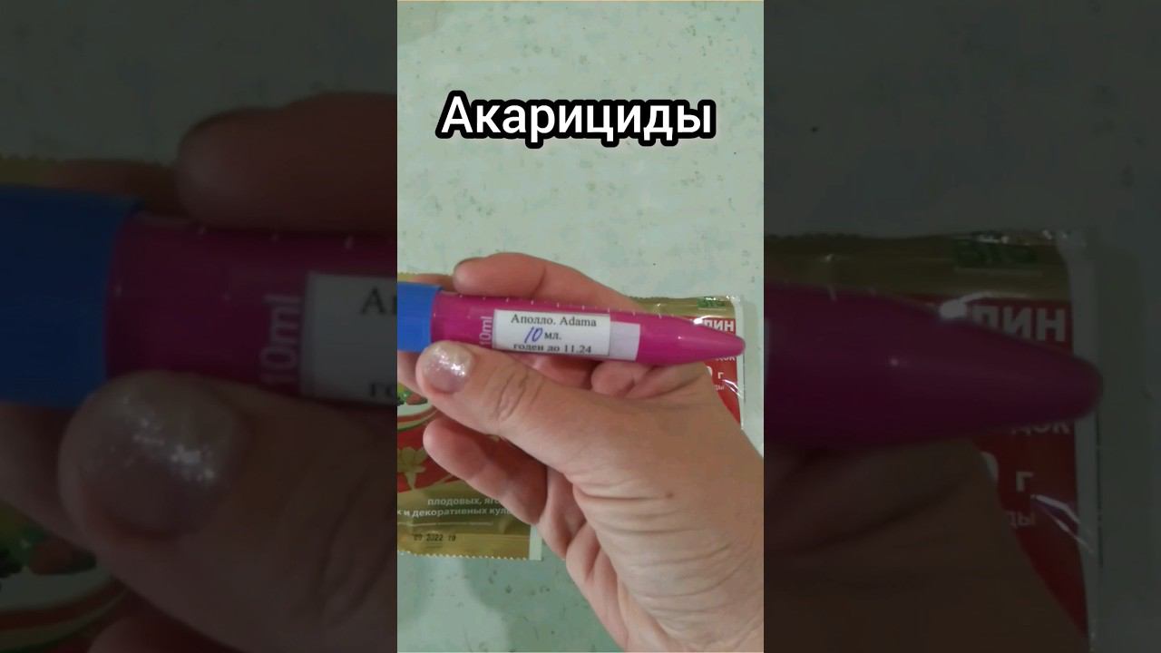 Урок 40. Акарициды для клубники.