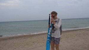 ЗАПУСКАЕМ ВОЗДУШНОГО ЗМЕЯ НА МОРЕ