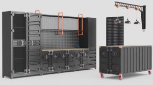 Обзор на комплект мебели в индустриальном стиле KronVuz ModStyle производства Kron Investment Group